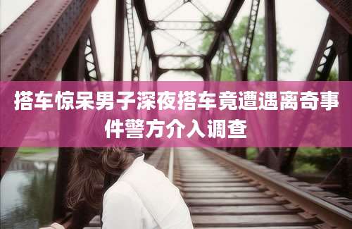搭车惊呆男子深夜搭车竟遭遇离奇事件警方介入调查