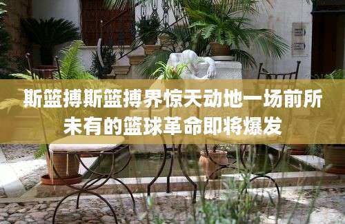 斯篮搏斯篮搏界惊天动地一场前所未有的篮球革命即将爆发