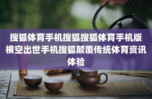 搜狐体育手机搜狐搜狐体育手机版横空出世手机搜狐颠覆传统体育资讯体验