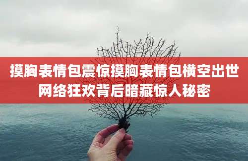 摸胸表情包震惊摸胸表情包横空出世网络狂欢背后暗藏惊人秘密