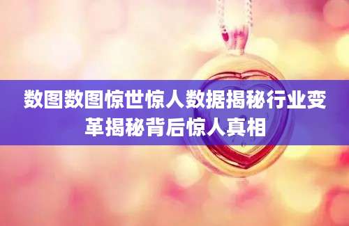 数图数图惊世惊人数据揭秘行业变革揭秘背后惊人真相