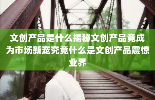 文创产品是什么揭秘文创产品竟成为市场新宠究竟什么是文创产品震惊业界