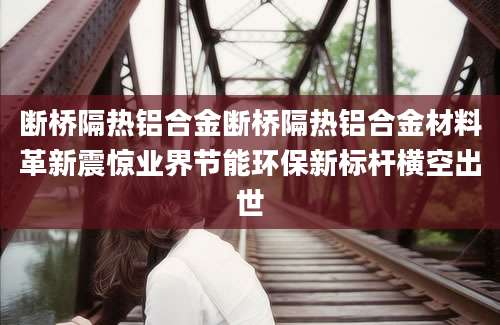 断桥隔热铝合金断桥隔热铝合金材料革新震惊业界节能环保新标杆横空出世