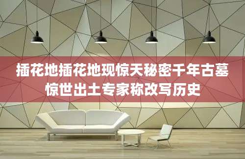 插花地插花地现惊天秘密千年古墓惊世出土专家称改写历史