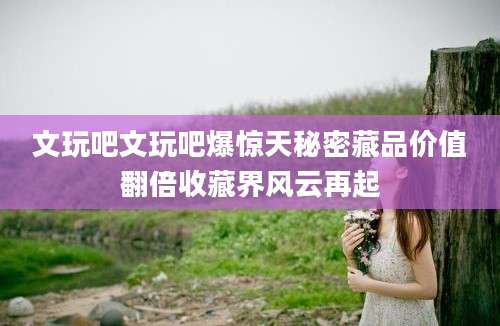 文玩吧文玩吧爆惊天秘密藏品价值翻倍收藏界风云再起