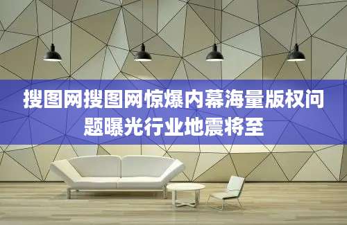 搜图网搜图网惊爆内幕海量版权问题曝光行业地震将至