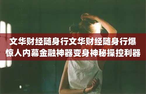 文华财经随身行文华财经随身行爆惊人内幕金融神器变身神秘操控利器