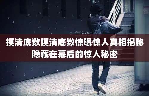 摸清底数摸清底数惊曝惊人真相揭秘隐藏在幕后的惊人秘密