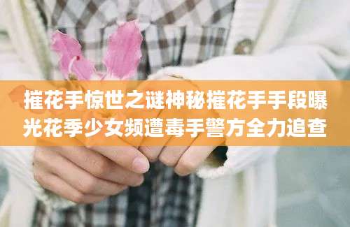 摧花手惊世之谜神秘摧花手手段曝光花季少女频遭毒手警方全力追查