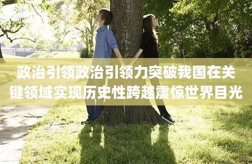 政治引领政治引领力突破我国在关键领域实现历史性跨越震惊世界目光