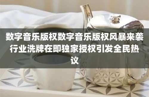 数字音乐版权数字音乐版权风暴来袭行业洗牌在即独家授权引发全民热议