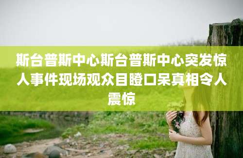 斯台普斯中心斯台普斯中心突发惊人事件现场观众目瞪口呆真相令人震惊